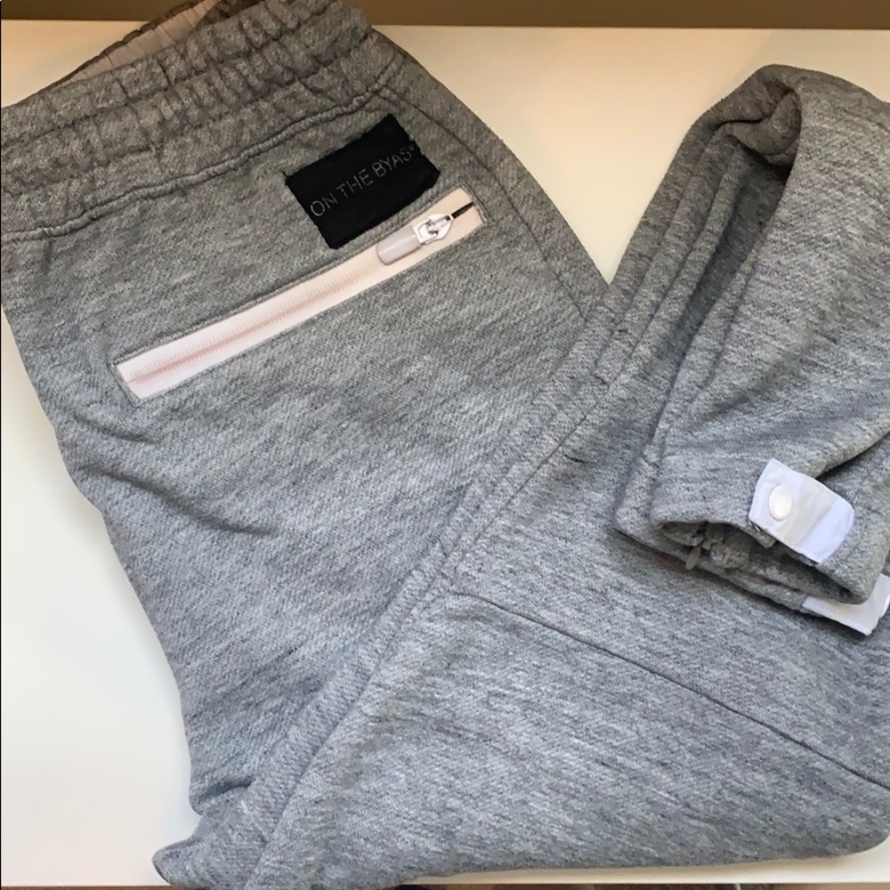 Grey joggers